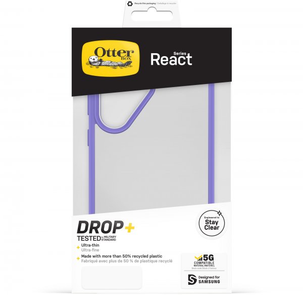 Otterbox Samsung Galaxy S23 Ultra Cover React Purplexing