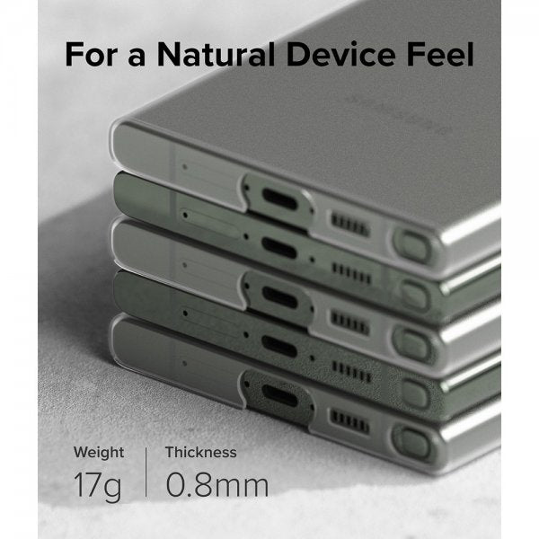 Ringke Samsung Galaxy S23 Ultra Cover Slim Mat Gennemsigtig