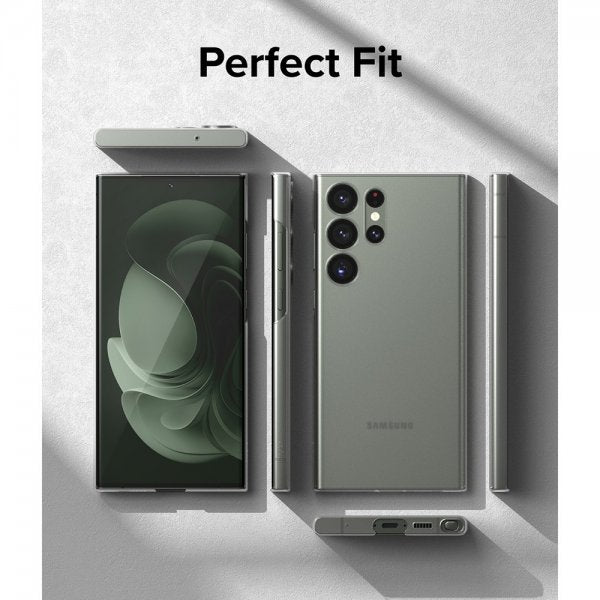 Ringke Samsung Galaxy S23 Ultra Cover Slim Mat Gennemsigtig