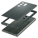 Spigen Samsung Galaxy S23 Ultra Cover Thin Fit Abyss Green