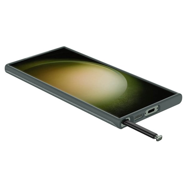 Spigen Samsung Galaxy S23 Ultra Cover Thin Fit Abyss Green