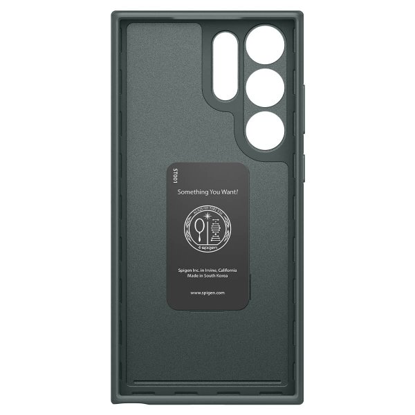 Spigen Samsung Galaxy S23 Ultra Cover Thin Fit Abyss Green