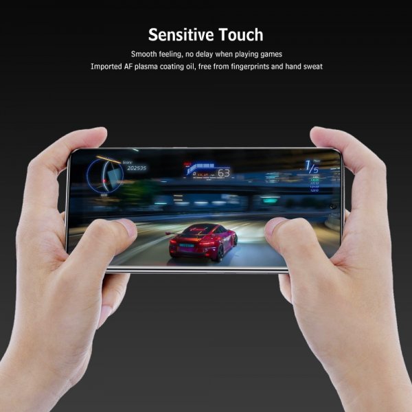 Enkay Samsung Galaxy S23 Ultra Skærmbeskytter med Monteringsramme Easy Install