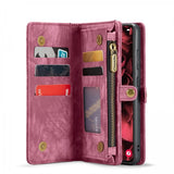 CaseMe Samsung Galaxy S24 FE Etui 008 Series Aftageligt Cover Rød