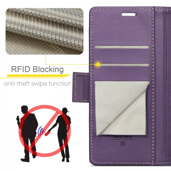 CaseMe Samsung Galaxy S24 FE Etui 023-serien Lilla