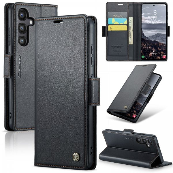 CaseMe Samsung Galaxy S24 FE Etui 023 Series Sort