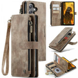 CaseMe Samsung Galaxy S24 FE Etui C30-serie Brun