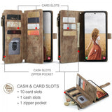 CaseMe Samsung Galaxy S24 FE Etui C30-serie Brun