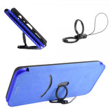 Samsung Galaxy S24 FE Etui Kulfibertekstur Blå