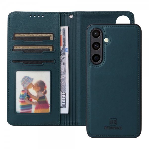 Betopnice Samsung Galaxy S24 FE Etui med Aftageligt Cover 005 Blå