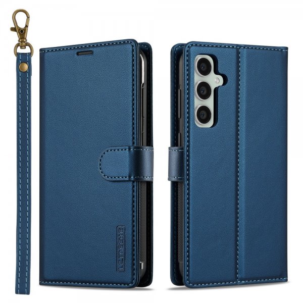 Lc.Imeeke Samsung Galaxy S24 FE Etui med Aftageligt Cover L2 Series MagSafe Blå