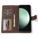 Lc.Imeeke Samsung Galaxy S24 FE Etui med Aftageligt Cover L2 Series MagSafe Brun