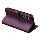Lc.Imeeke Samsung Galaxy S24 FE Etui med Aftageligt Cover L2 Series MagSafe Lilla