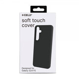 Celly Samsung Galaxy S24 FE Cover CROMO Sort