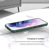 Nillkin Samsung Galaxy S24 FE Cover Super Frosted Shield Pro MagSafe Grøn