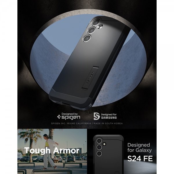Spigen Samsung Galaxy S24 FE Cover Tough Armor Sort