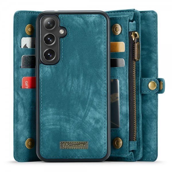 CaseMe Samsung Galaxy S24 Etui 008 Series Aftageligt Cover Blå