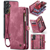 CaseMe Samsung Galaxy S24 Etui 008 Series Aftageligt Cover Rød