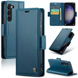 CaseMe Samsung Galaxy S24 Etui 023 Series Blå
