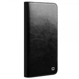 Qialino Samsung Galaxy S24 Etui Ægte Læder Sort