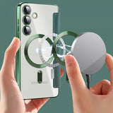 Samsung Galaxy S24 Cover MagSafe Grøn