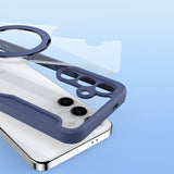 Dux Ducis Samsung Galaxy S24 Cover Skin X Pro Series Kickstand MagSafe Blå