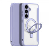 Dux Ducis Samsung Galaxy S24 Cover Skin X Pro Series Kickstand MagSafe Lilla