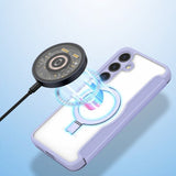 Dux Ducis Samsung Galaxy S24 Cover Skin X Pro Series Kickstand MagSafe Lilla