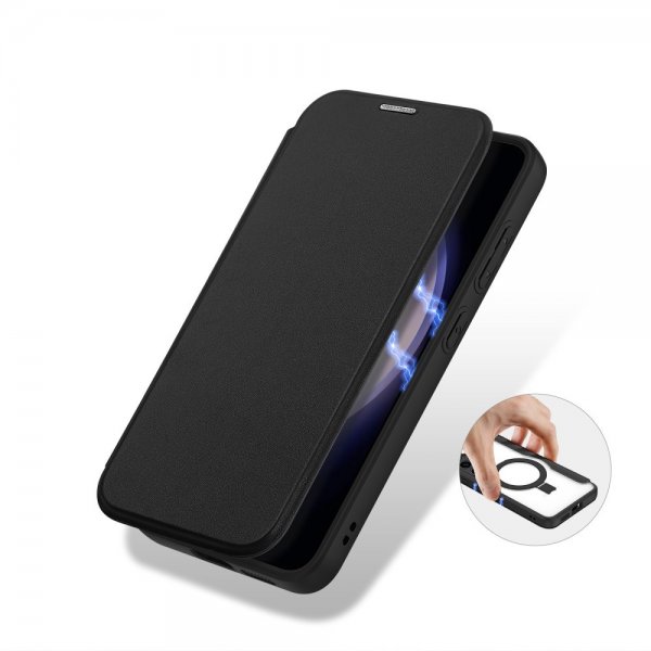 Dux Ducis Samsung Galaxy S24 Cover Skin X Pro Series Kickstand MagSafe Sort