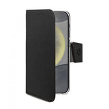 Celly Samsung Galaxy S24 Etui Wally Wallet Case Sort