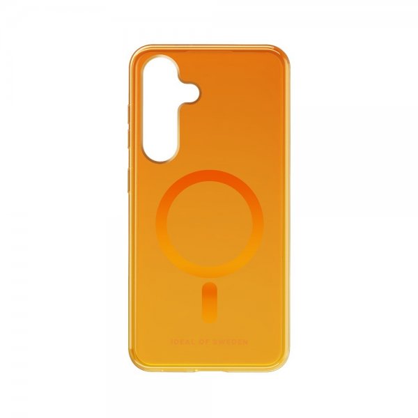Ideal of Sweden Samsung Galaxy S24/Galaxy S25 Cover Clear Case MagSafe Orange Spritz
