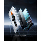 Spigen Samsung Galaxy S24/Galaxy S25 Skærmbeskyttelse GLAS.tR EZ Fit Privacy 2-pak