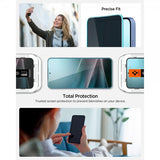 Spigen Samsung Galaxy S24/Galaxy S25 Skærmbeskyttelse GLAS.tR EZ Fit Privacy 2-pak
