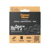 PanzerGlass Samsung Galaxy S23/S23 Plus/S24 Kamera Beskyttelse Hoops Sort
