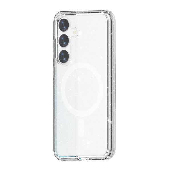 Samsung Galaxy S24 Cover Glitter MagSafe Transparent
