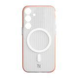 Rvelon Samsung Galaxy S24 Cover Riflet MagSafe Orange