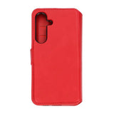 Rvelon Samsung Galaxy S24 Cover Magnetisk Aftageligt Etui Rød