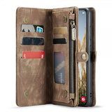 CaseMe Samsung Galaxy S24 Plus Etui 008 Series Aftageligt Cover Brun