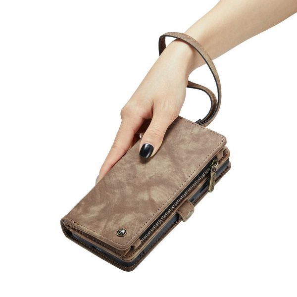 CaseMe Samsung Galaxy S24 Plus Etui 008 Series Aftageligt Cover Brun
