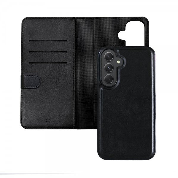 Xqisit Samsung Galaxy S24 Plus Cover 2-i-1 Wallet Case Sort
