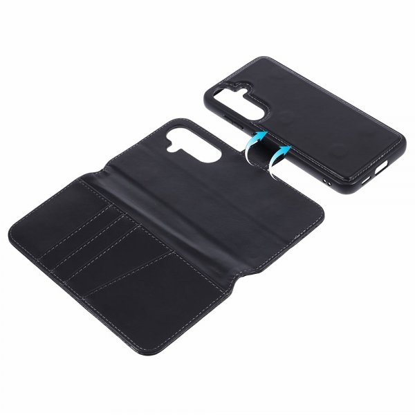 Nordic Covers Samsung Galaxy S24 Plus Cover MagLeather Raven Black