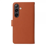 Betopnice Samsung Galaxy S24 Plus Cover med Aftageligt Cover 005 Brun