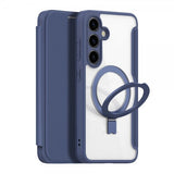 Dux Ducis Samsung Galaxy S24 Plus Cover Skin X Pro Series Kickstand MagSafe Blå