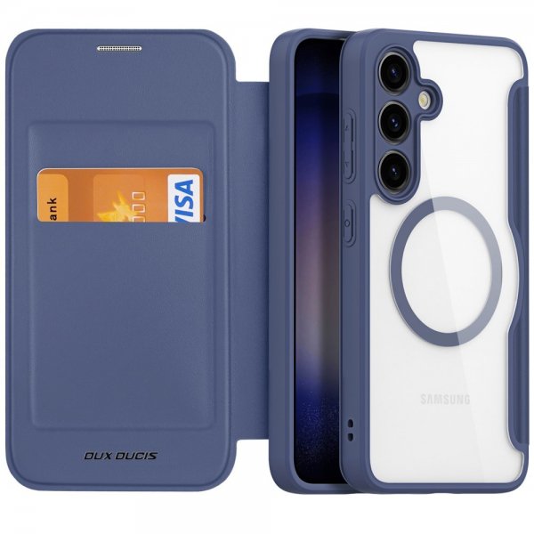 Dux Ducis Samsung Galaxy S24 Plus Cover Skin X Pro Series MagSafe Blå