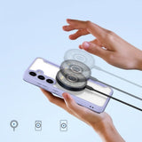 Dux Ducis Samsung Galaxy S24 Plus Cover Skin X Pro Series MagSafe Lilla
