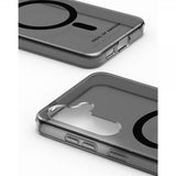 Ideal of Sweden Samsung Galaxy S24 Plus/Galaxy S25 Plus Cover Clear Case MagSafe Tinted Black