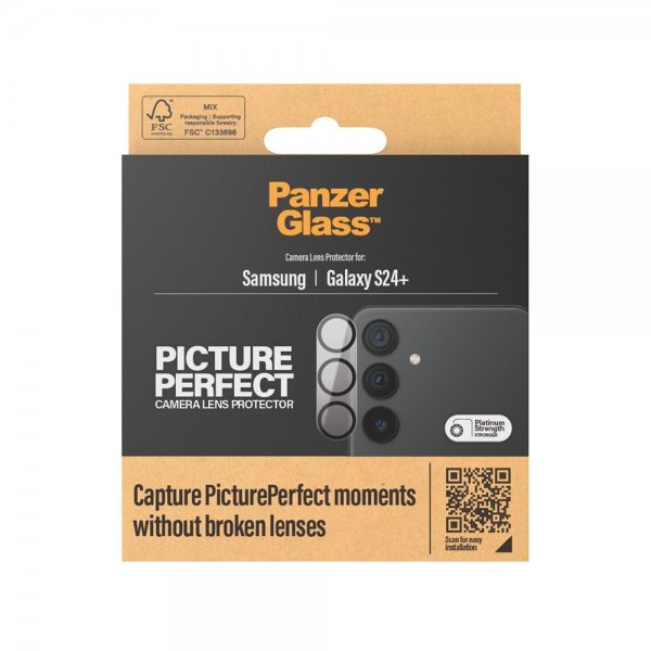 PanzerGlass Samsung Galaxy S24 Plus Kamerabeskyttelse PicturePerfect