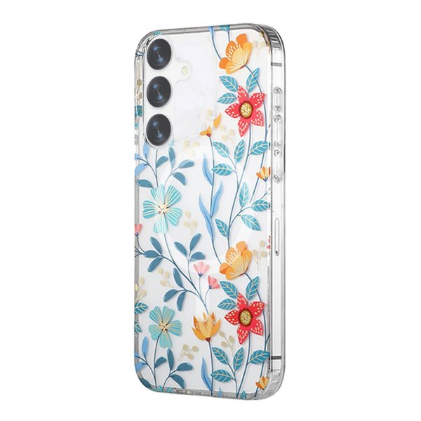Samsung Galaxy S24 Plus Cover Blomstermønster MagSafe Grene