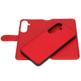 Rvelon Samsung Galaxy S24 Plus Cover Magnetisk Aftageligt Cover Rød