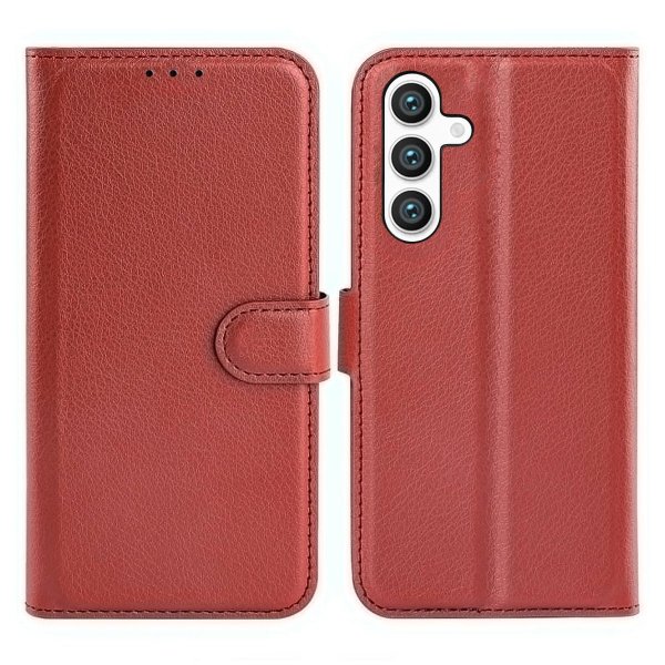 Samsung Galaxy S24 Plus Etui med Stativ Brun